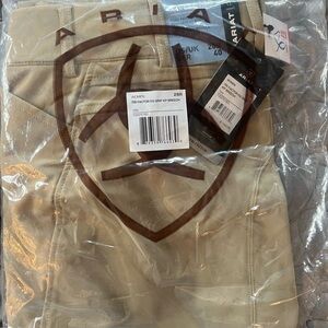 Ariat Trifactor Knee Patch Tan New Breeches 28R